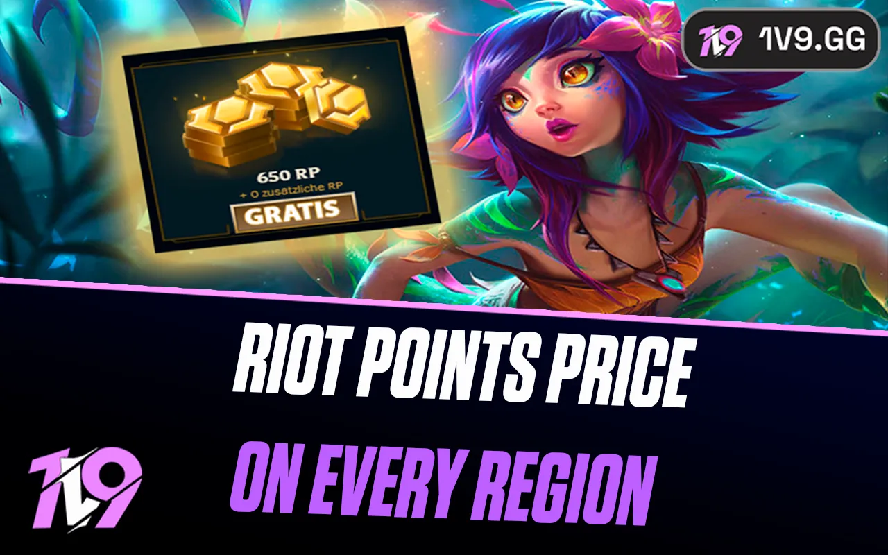 How Much Do Riot Points Cost in League of Legends?